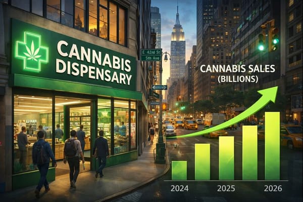 New York’s Legal Cannabis Market Surges, Offering a Glimpse of the Industry’s Scaled Future
